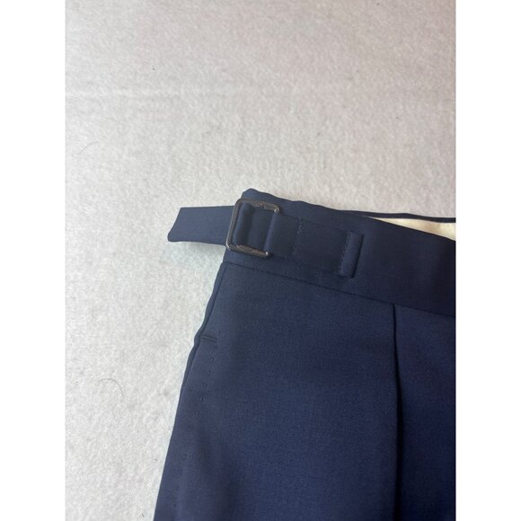 Ralph Lauren Purple Label Navy Blue Mens Dress Pants Size 40x28.5 - Picture 9 of 14